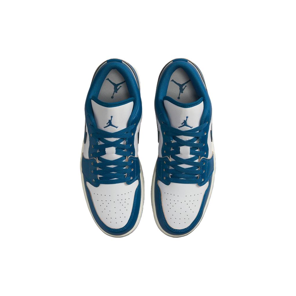 Air Jordan 1 Low SE Industrial Blue Pánské tenisky Bílá Modrošedá Sail FN5214-141