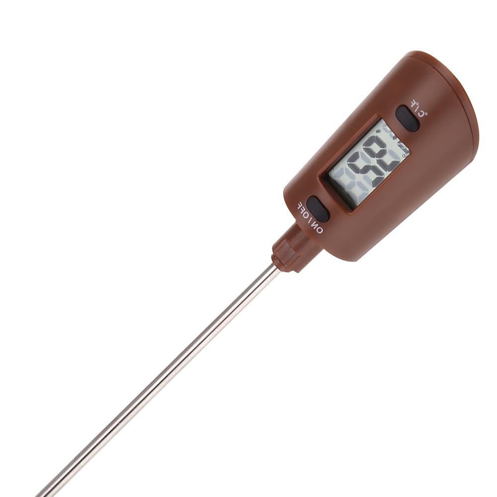 Kitchen Tools LCD Candy Thermometer Instant Read 2 in 1 Digital Thermometer Portable Professional Spatula Temp Gauge BBQ
