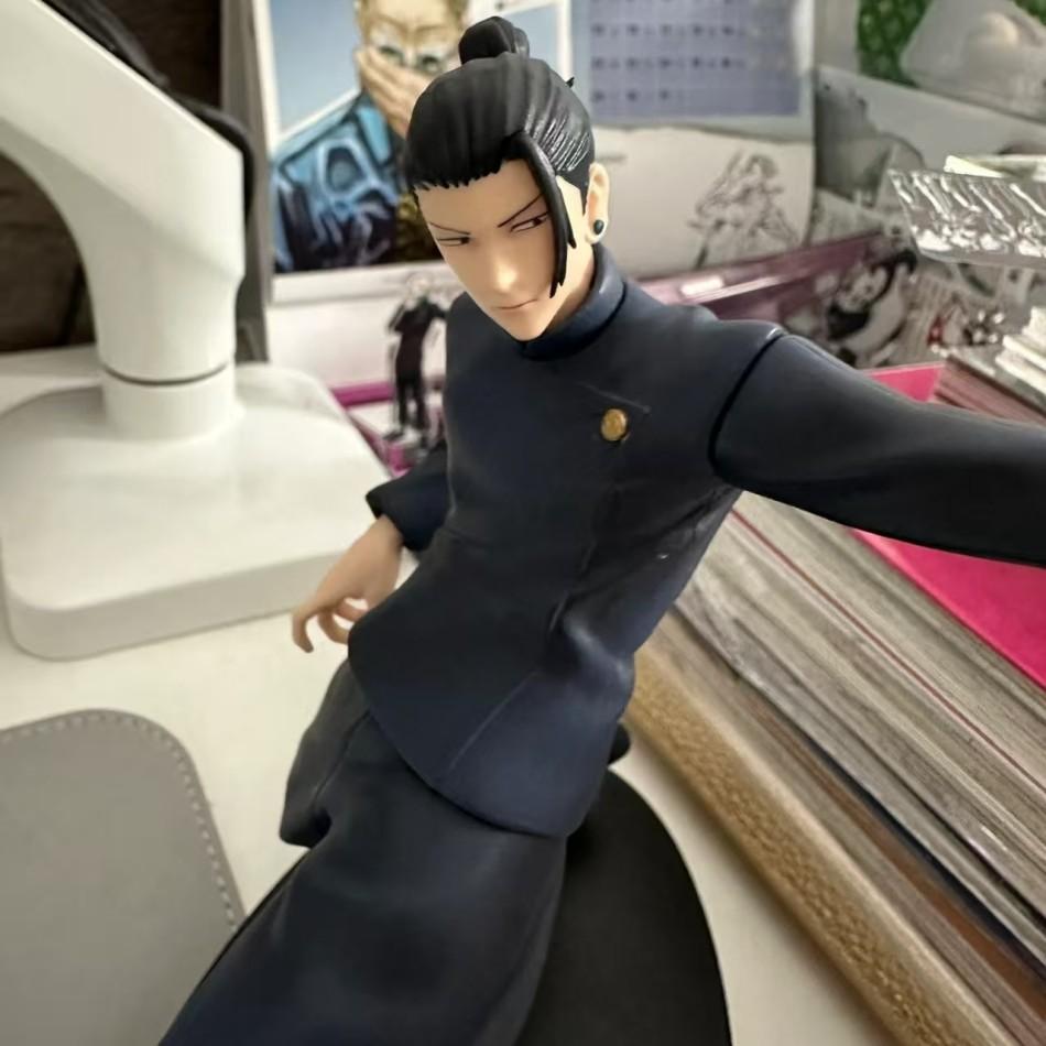 JJK Anime Figur Geto Suguru Fushiguro Toji Gojo Satou Puppe Kampfposen-Stil Actionfigur Modell Schreibtischornament Geburtstagsgeschenk