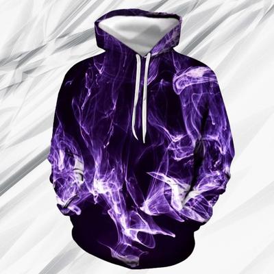 Mens 3D Print Hoodie - Stylish Urban Streetwear with Comfortable Long Sleeves - Perfect for Sports & Leisure In Autumn and Winter Weather