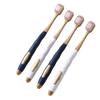 Soft Bristle Toothbrush, Wide Head for Men & Women, Fine & Gentle, Family Pack of 6, Adult Unisex Set