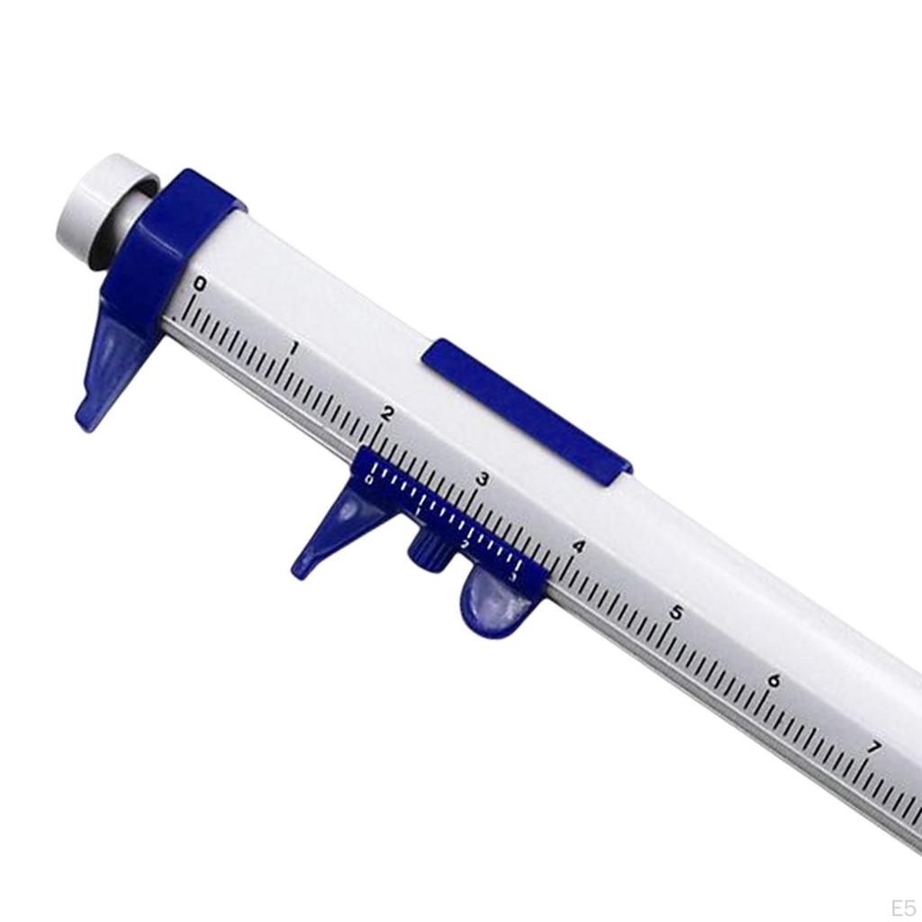 Caliper Ball Point Pen 1mm Blue Refill Portable Smooth Writing Roller for Taking Notes