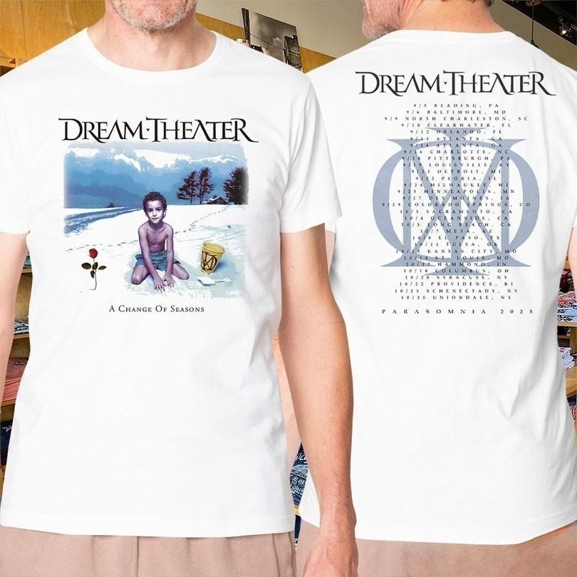 

Dream Theater A Change Of Seasons Tour 2025 Parasomnia T-Shirt S