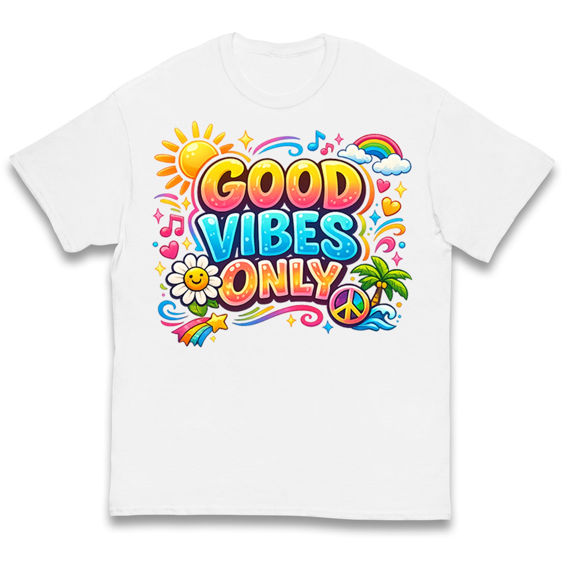 Good Vibes Only Kids T Shirt 110