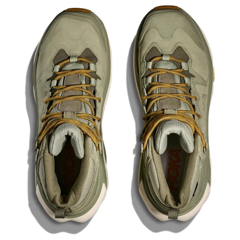 HOKA Kaha 3 GORE-TEX Sea Moss Herresneakers Grønn Havremelk 1162530-SMLK
