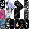 Soft Cover for Xiaomi Redmi Note 12 11 10 Pro 10A 10C 12C 14C A4 Note12 5G Coque Phone Case Moon Stars Butterfly Sky Astronaut