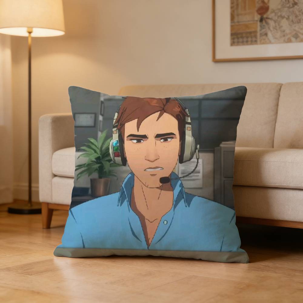 

DDispatchsS RRobert Robertson Pillow Case Cushion Cover Throw Pillow Case For Car Sofa 30x30cm