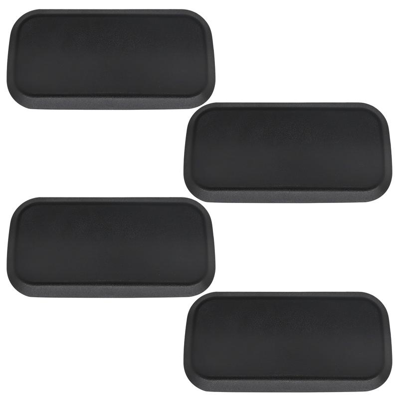 Car Seat Base Cap Black For VW T5 T5.1 T6 T6.1 Kombi Transporter 2003 Onwards ABS Plastic Seat Base Cover Interior Part Set of 4