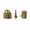Kit Tático de Primeiros Socorros para Exterior - Bolsa de Cintura Militar de Nylon