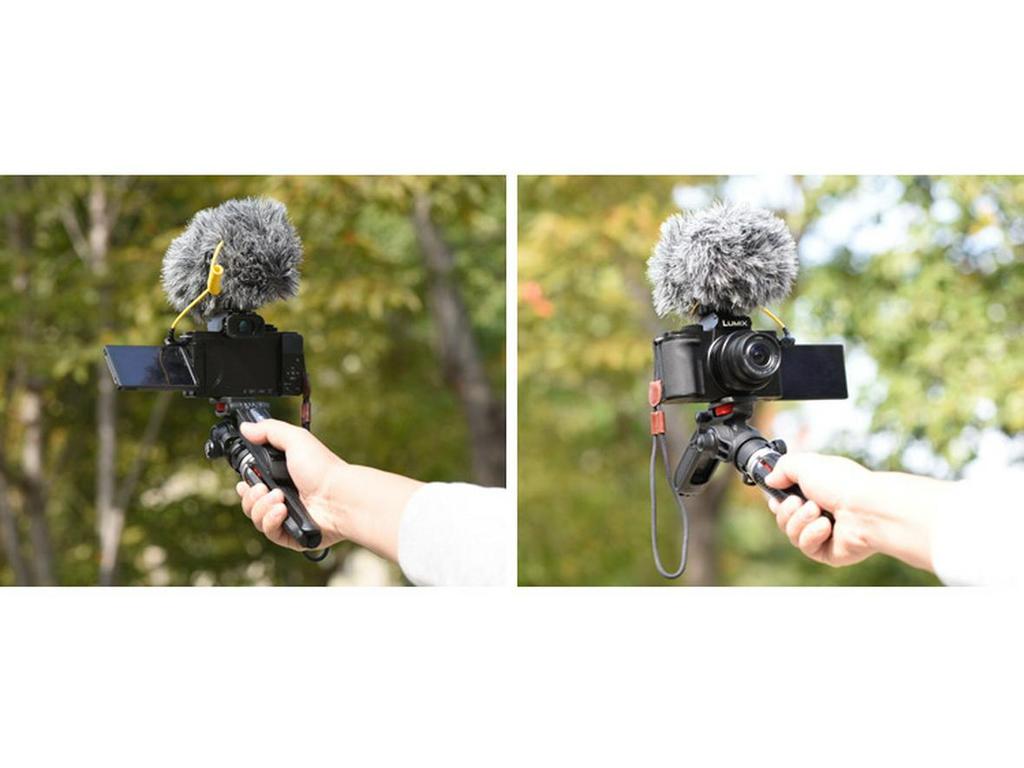 Mantis Lightweight Vlog Tripod for Handheld and Desktop Use - Ideal for Low Angle Shots and Climbing Stairs