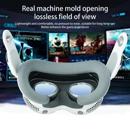 

Объектив для очков VR с магнитной рамкой Защитный чехол Магнитная фиксация Простая установка Объектив для гарнитуры VR для Vision Pro Single Frame