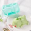Animal Ice Cube Tray Silicone Crocodile Ice Mold Reusable Cute Cat Capybara Ice Cube Maker for Juice Party Drinks Whiskey Cocktails