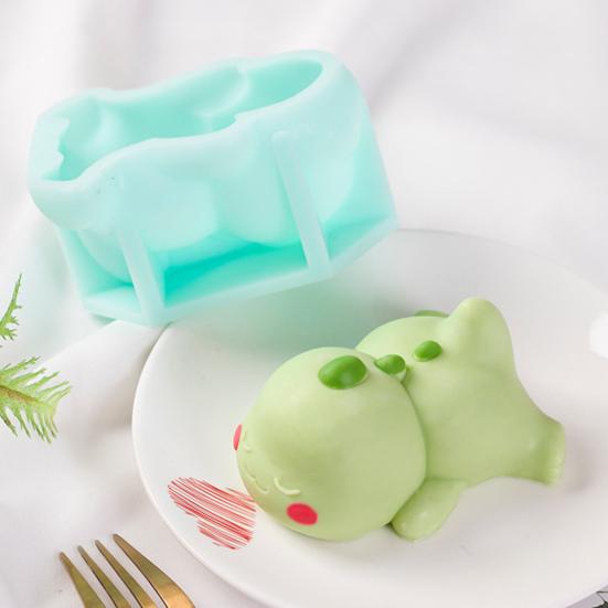 Animal Ice Cube Tray Silicone Crocodile Ice Mold Reusable Cute Cat Capybara Ice Cube Maker for Juice Party Drinks Whiskey Cocktails
