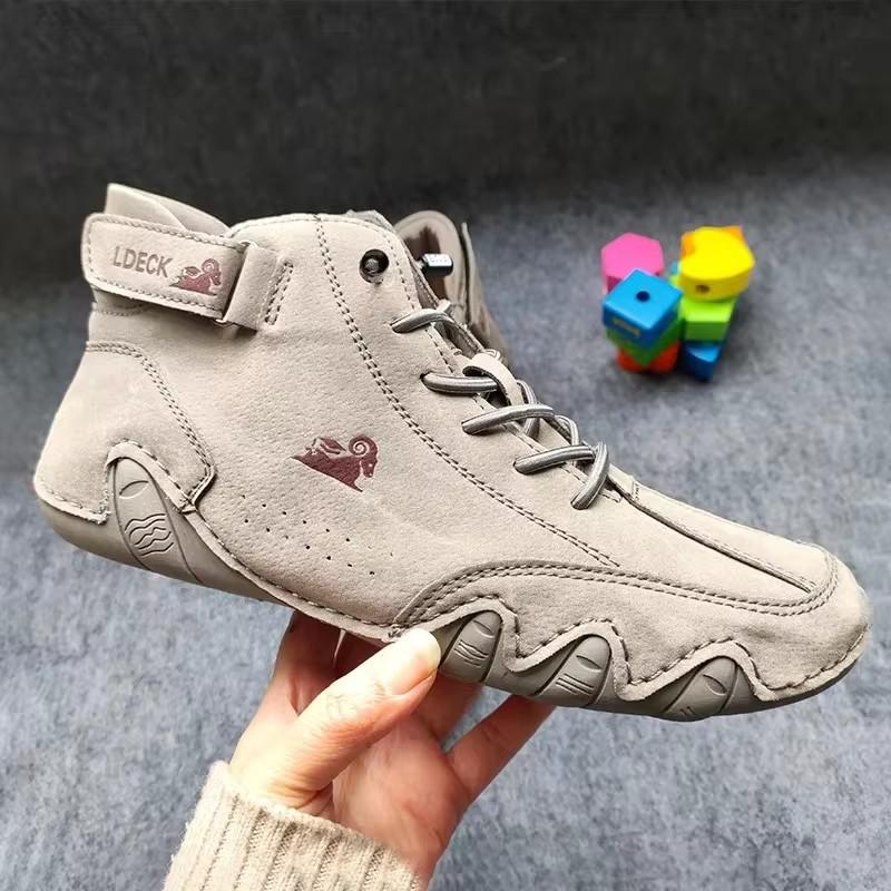 Women Casual Motorcycle Boots Summer Fashionable Retro Street Comfort Soft Soled Shoes Daily Walking Versatile Bare Boots