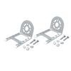 High Accuracy Aluminum Motor Mount Strong Not Corrosion Bracket Simple Installs Suitable for 36/40 Series Motors