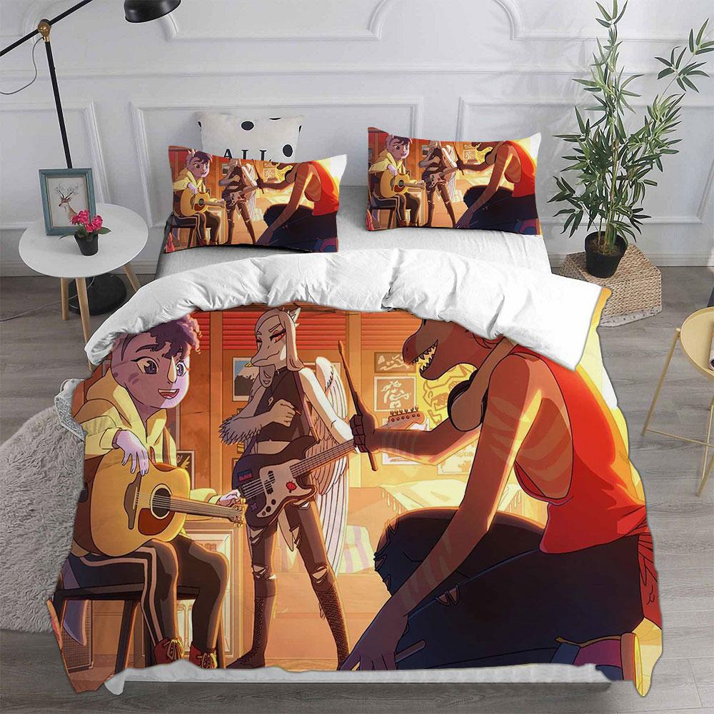 

Goodbye Volcano High Bedding Sets Comforter Quilt Bed Cover Duvet Cover Pillow Case 2-3 Pieces Sets Kids Adult Size EU Single 135x200cm