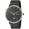 Skagen Watch SKAGEN SKW6296 Black Rose Gold