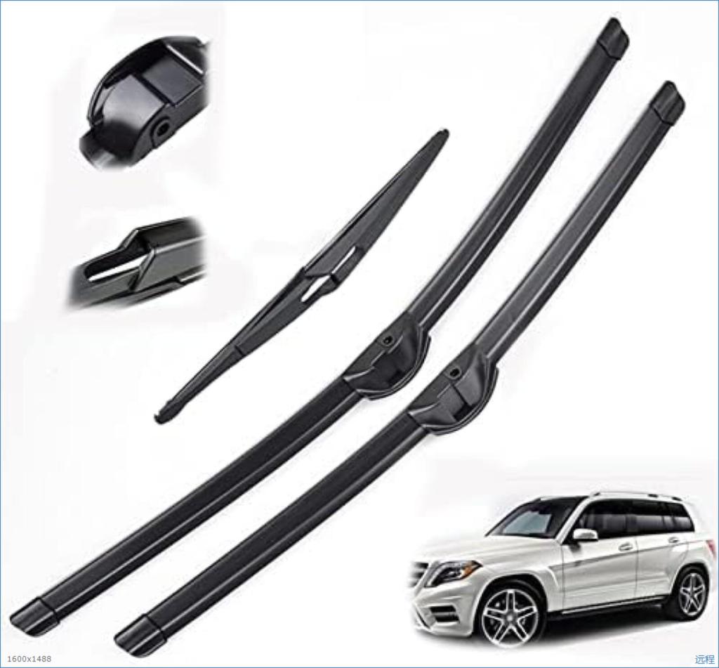 Suitable for Mercedes-Benz GLK-class Front and Rear Wiper Blade Set 2008-2014 Side Insert Front and Rear