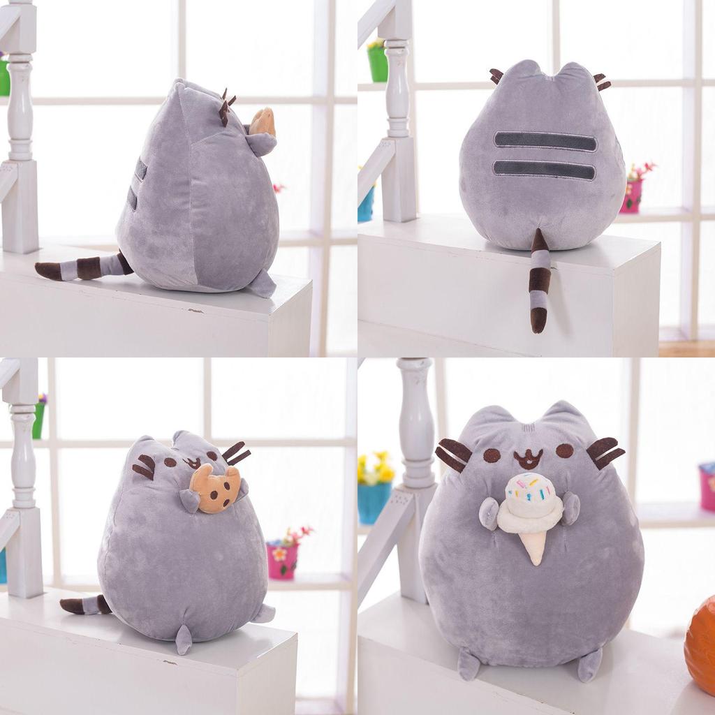 Pusheen El Gato Galleta Rosquilla Peluche Suave Para Niños Y Regalos Para Bebés**