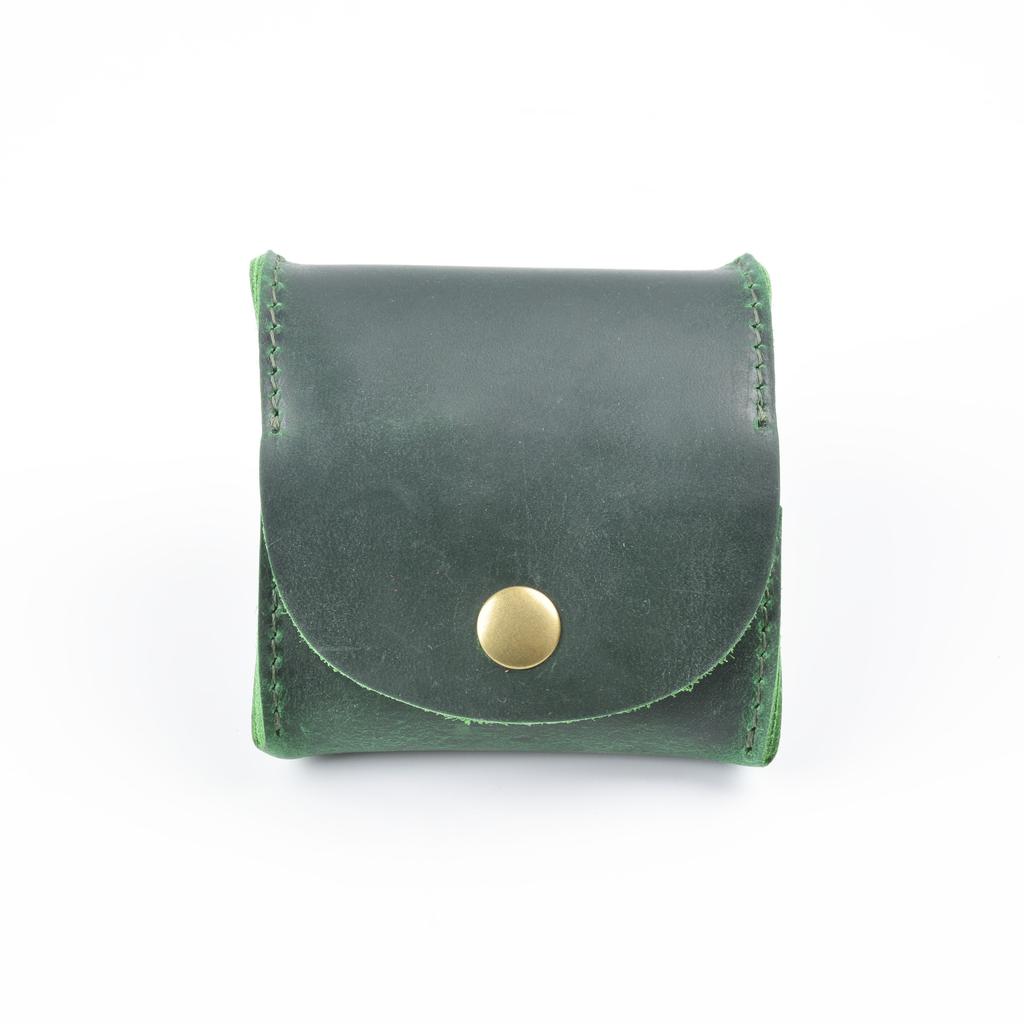 Vintage Echte Leder Mini Münzbörse Kreativ Quadratisch Retro Münzhalter Kleine Geldbörse Geldbörse