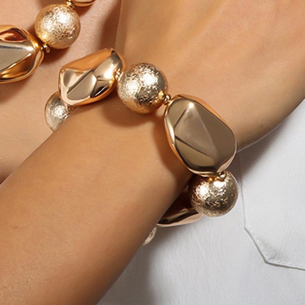 Exaggerated Bracelet Bracelet Elastic Gold Bracelet