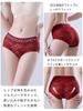 RUOXIAO Seamless Lace Beautiful Sexy Lace Highly Women's Panties, Underwear, Buttocks, Luxurious, Sheer, Panties, Breathable, Elastic, 5-Pack
