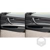 For BMW 3 Series E90 2006-2011 Carbon Fiber Door Inner Armrest Panel Trim Strips Interiors Car Accessories Decoration Sticker