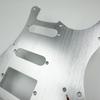 Hoogwaardig 1,5 mm dik Enkelzijdig Geborsteld Aluminiumlegering Paneel 11-gaats ST Elektrische Gitaar Pickguard SSH Decoratieve Pickguard