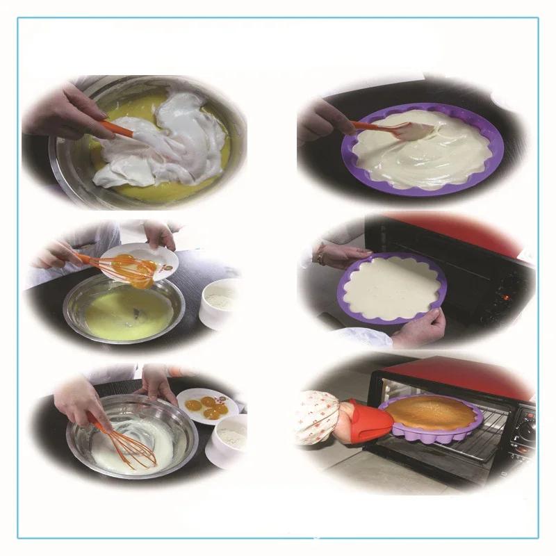 DIY 3D Fondant Silicone Cake Molds Sunflower Baking Dish Bakeware Cookie Mould Pastry Cake Decorating Tool Kitchen Accessories