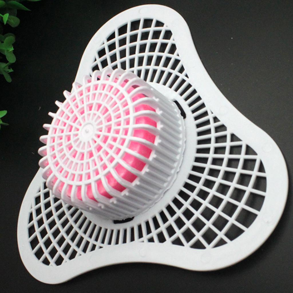 Toilet Triangular Deodorant Block Urinal Screen W/ Fragrance