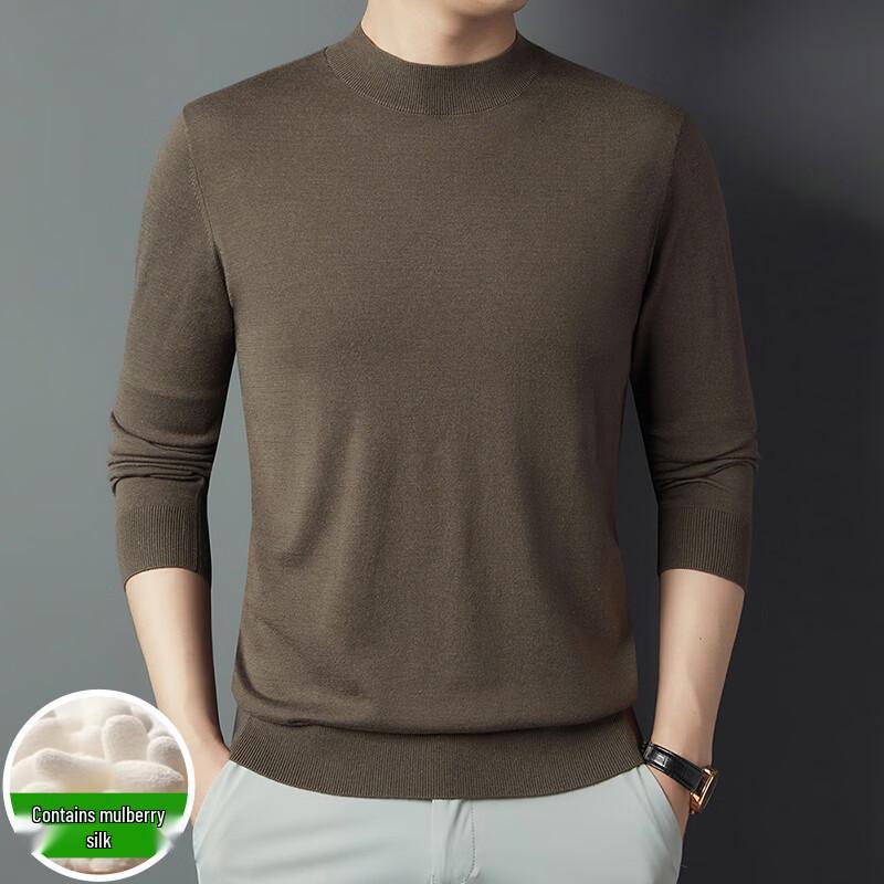 Firstview Men's Business Casual Long-Sleeve Knit Sweater