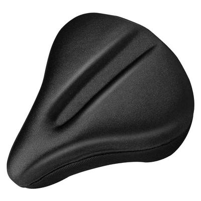 1 Piece Cycling Riding Diy Accessories Exercise Bike Seat Gel Cushion Cover For Large Wide Bicycle Saddle Pad