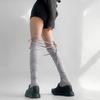 Women Ballet Strappy Calf Socks Punk Thin Stocking Trendy Calf Tie Leg Cover socks