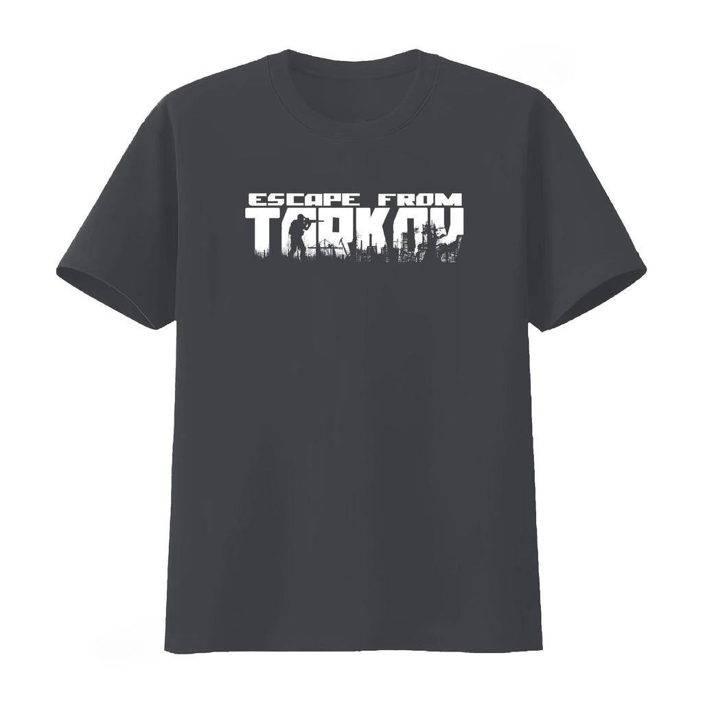 Escape From Tarkov Logo Vintage T Shirt Retro Style Comfortable Fit Perfect for Gamers Unisexs Clothing Women 2026 Summer T Shirt