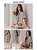 Women's Summer Modal Pajamas: Short Sleeve, Thin Style, with Chest Pads, Round Neck – Sweet Student Homewear