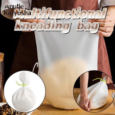 Sacchetto per impastare il silicone, sacchetto per la conservazione della farina, riutilizzabile, per cucinare, utensili per pasticceria, accessori per gadget da cucina