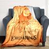 1pc The Lord of the Rings Flannel Throw Blanket Lightweight Soft Warm All Season Blanket for Sofa, Bed, Travel,L1028127