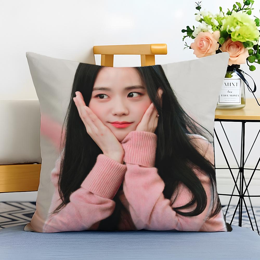 J Jisoo Kissenbezug Waschbar Leinen Kissenbezug Weich für Sofa Bett Gemütliches Zuhause Zimmer Dekoration