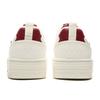 Li Ning Tianji Soft Slip Resistant, Abrasion Resistant, Height Increasing Low Top Skateboard Shoes Women's White Red AGCW068-5
