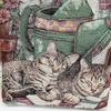 New women's retro embroidery bag women's bag fashionable retro women's shoulder bag large-capacity class tutoring bag