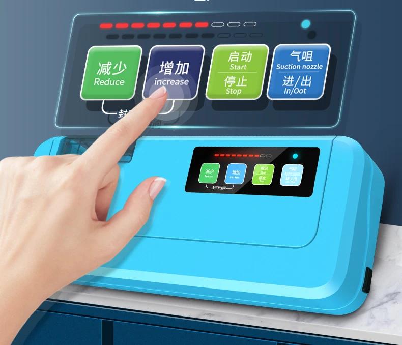 Household Vacuum Sealing Machine For Flat Bags Aluminum Foil Bags Dry And Wet Dual-use Sealing Machine Food Packaging Machine