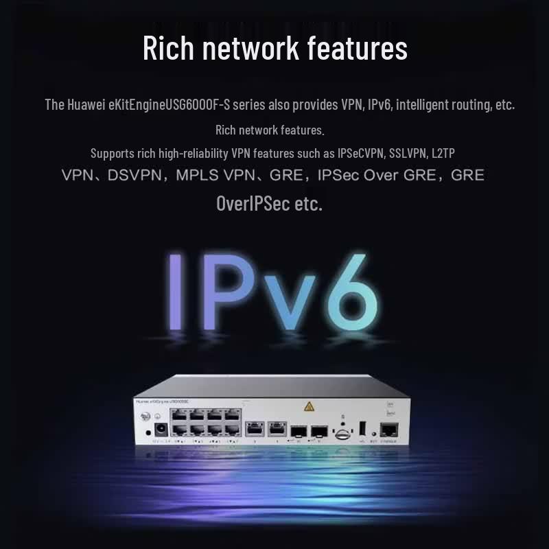 Huawei USG6000F-S115-AC Enterprise Security Gateway (CN version)