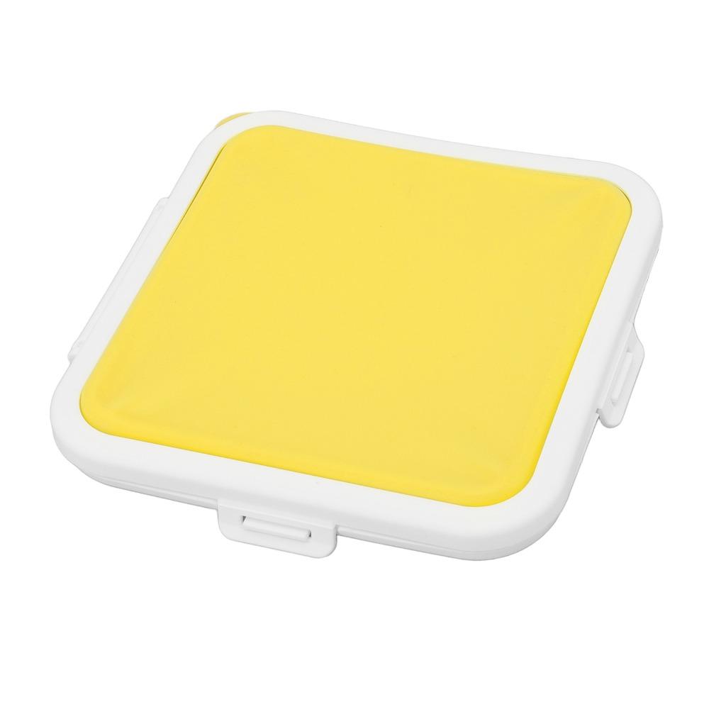 3 Side Clips Sandwich Storage Box PP Silicone Material Sandwich Holder For Picnic