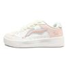 Li Ning Floating Boat Slip Resistant Cushioning Abrasion Resistant Low Top Skateboard Shoes Women's Pink AGCS420-4(Team499-)