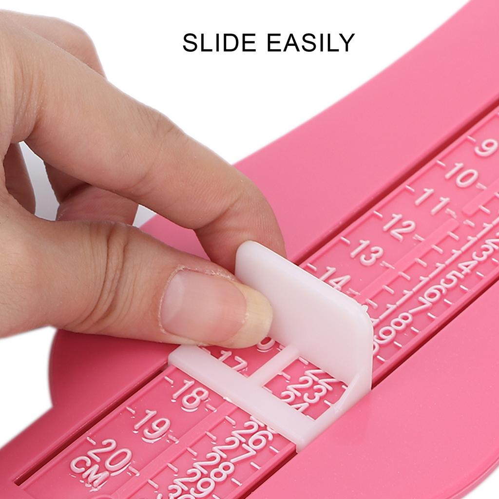Foot Msuring Device Kids Baby Shoe Feet Msuring Ruler Tool for Buying Shoes