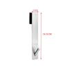 Stainless Steel Over Glass Door Shower Door Back Shower Towel Rack S-Shape Bathroom Bathrobe Hanger Holder Hooks