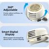 360 Degree Adjustable Suspended Waist Fan Long-Lasting Pocket Fan