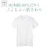 Gunze YV0713 Inner YG Cotton Lightweight Double Hot Crew Neck Shirt, 100% Series,