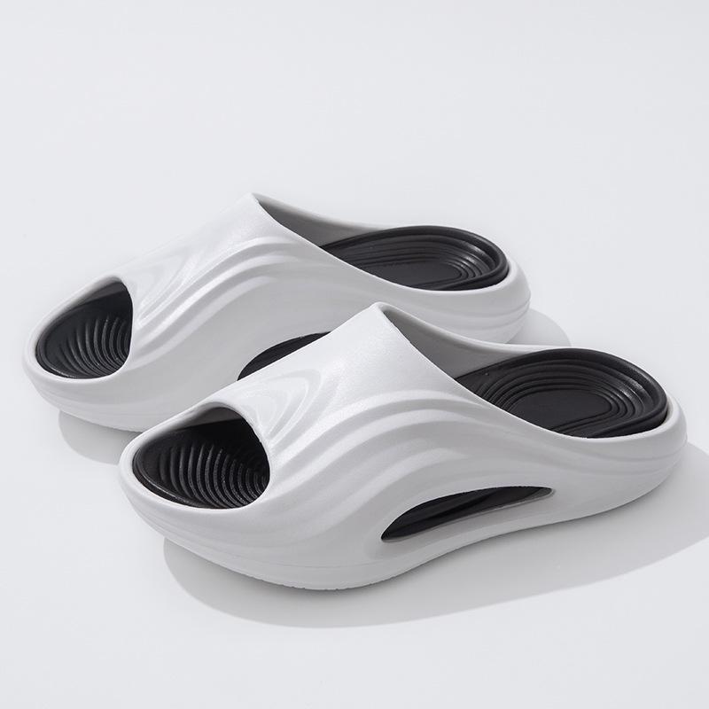 Herren Kokosnuss-Sandalen: Trendiger weicher Pantoletten-Slipper mit dicker Sohle für sommerliche Outdoor-Aktivitäten.