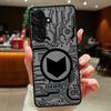 Phone Cover Case for Samsung Galaxy A53 A35 A73 A33 A56 A55 A34 A36 A17 A52 A16 A15 A14 A23 A52S A72 A54 Marvel Cool Hero Logo